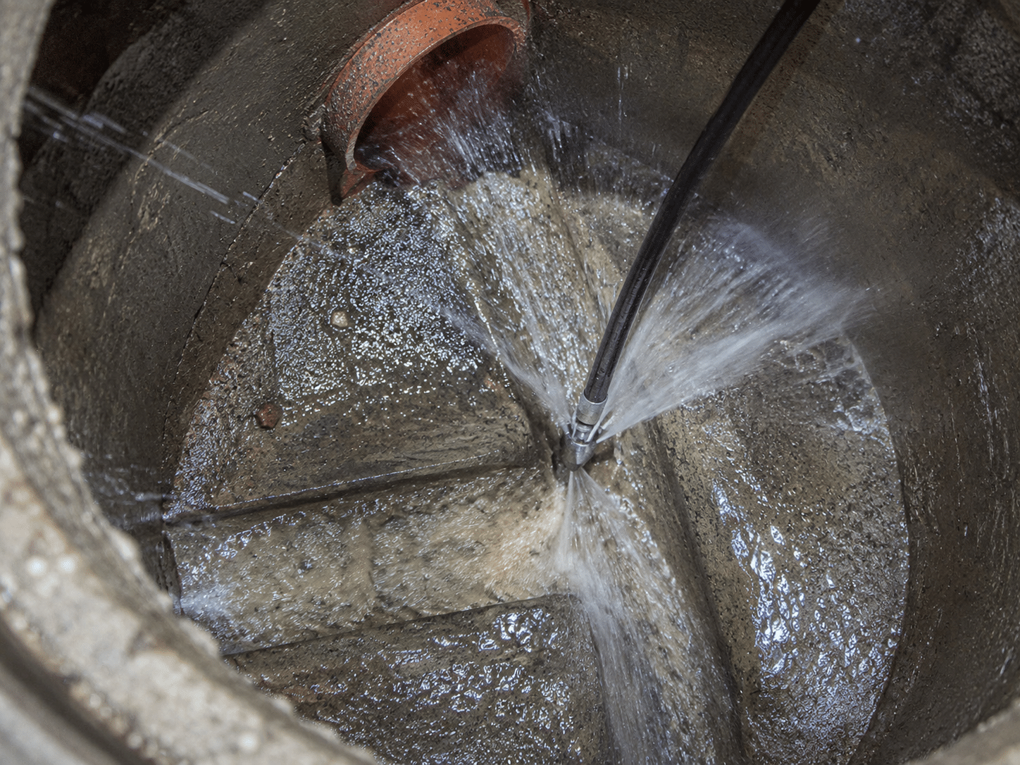 Hydro jet drain cleaning service